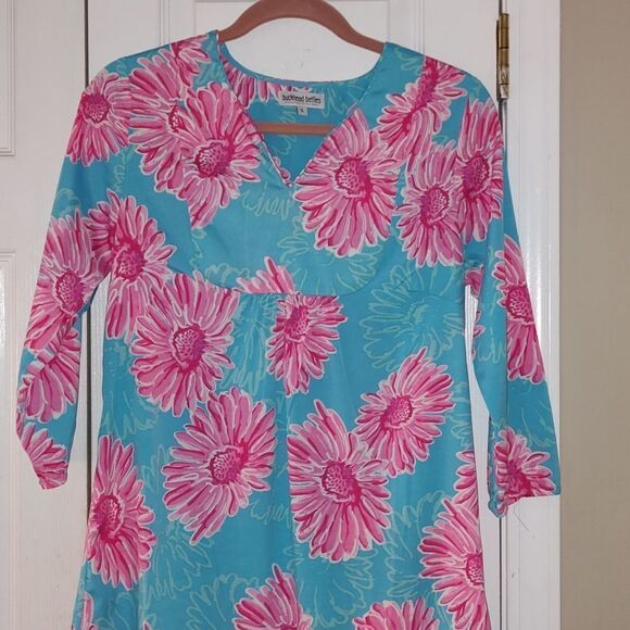 Buckhead Betties Pink E Promise Dress Sz S - Picture 3 of 5